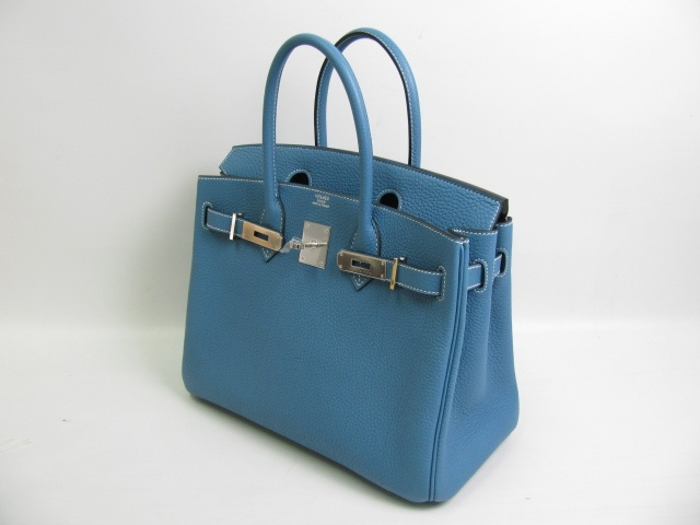 エルメス バーキン30 トゴ-ブルージーン